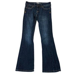 Aeropostale Women Jeans Size 5/6 Hailey Skinny Flare Casual Retro Y2K Blue Denim